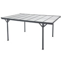 Carport / Terrasdak - Platdak - 5 x 3 m - Donkergrijs