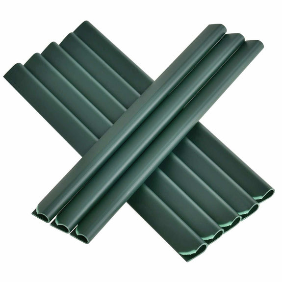 PVC Privacystrips - 2 stuks - 35 meter - Groen - Incl. Bevestigingsklemmen - Afbeelding 8