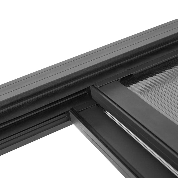 Aluminium Terrasoverkapping Jakarta - 3 x 3 m - Grijs - Schuifdak - Afbeelding 5