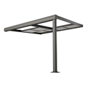 Overkapping / Carport Jakarta - Aluminium - 7 x 3 m - Incl. Schuifdak