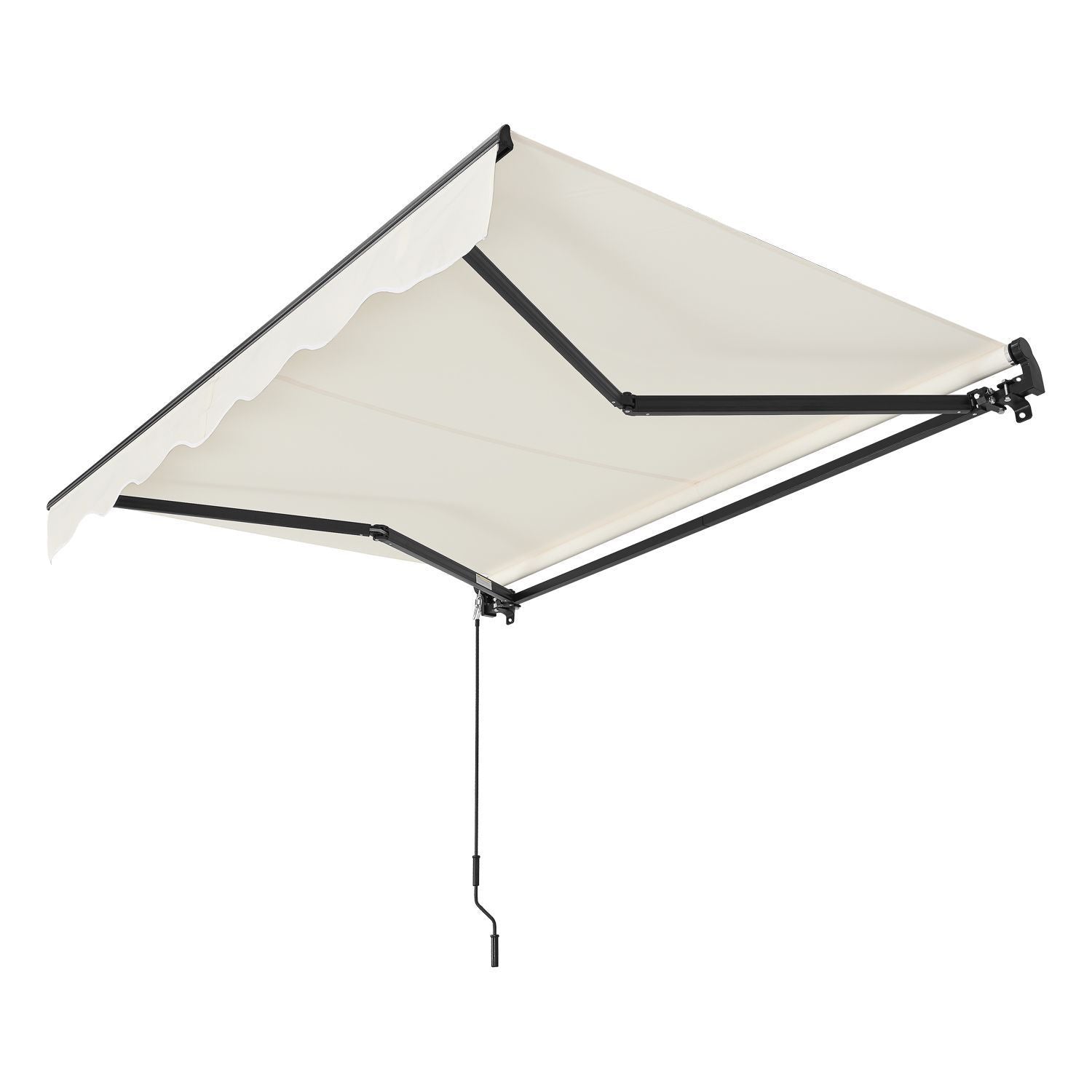 Zonnescherm / Luifel - 300 x 250 cm - Beige - Incl. Bevestigingsmaterialen