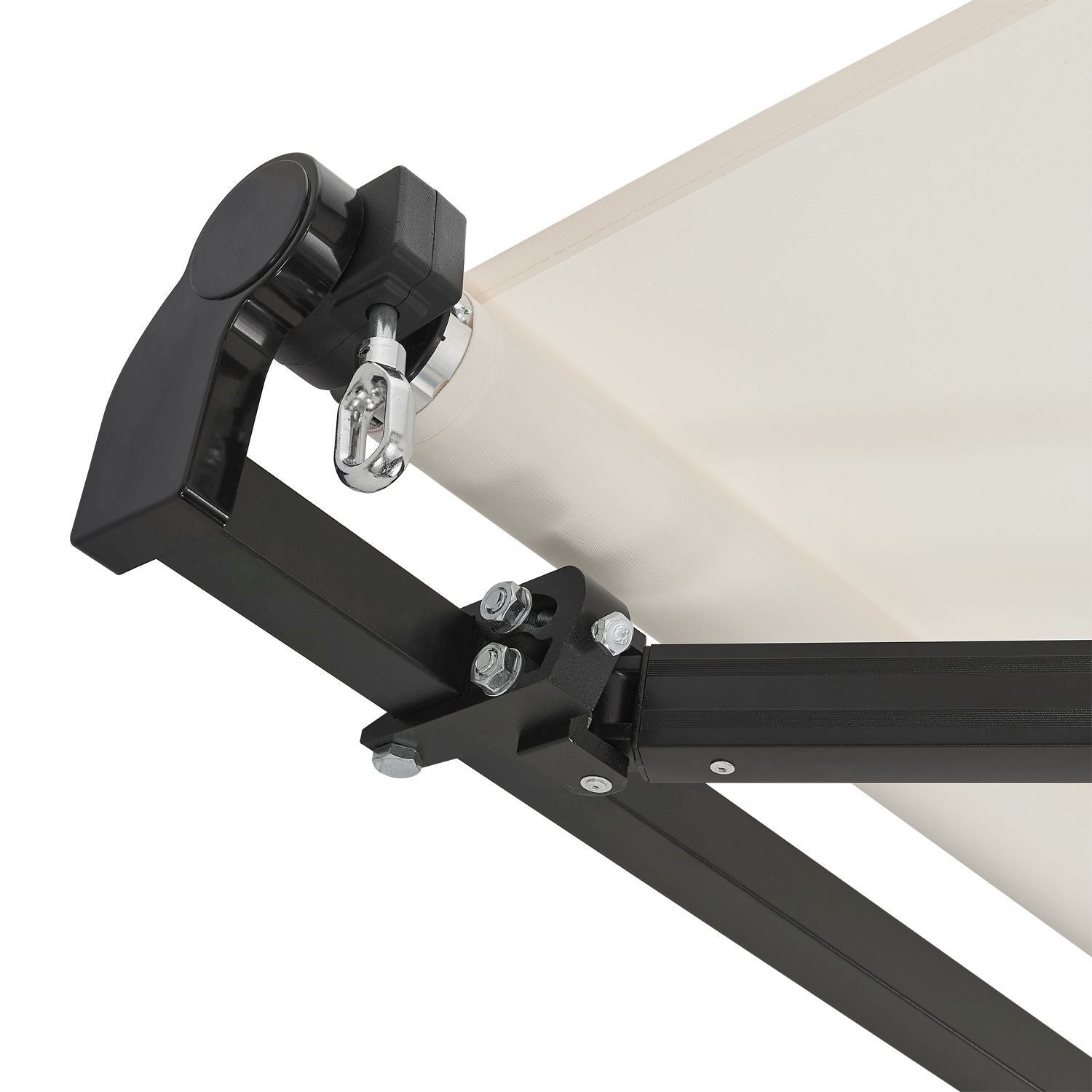 Zonnescherm / Luifel - 300 x 250 cm - Beige - Incl. Bevestigingsmaterialen