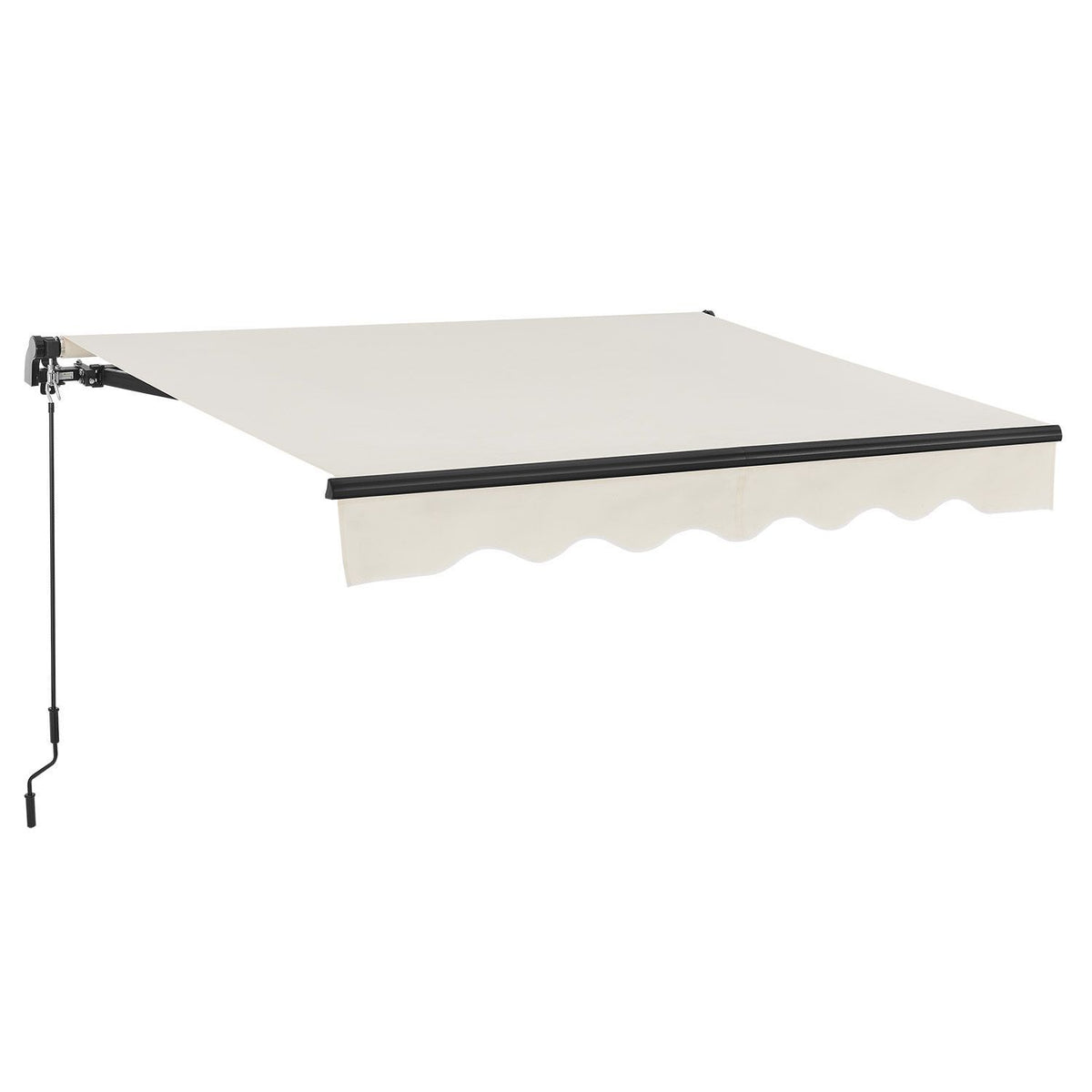 Zonnescherm / Luifel - 300 x 250 cm - Beige - Incl. Bevestigingsmaterialen