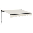 Zonnescherm / Luifel - 300 x 250 cm - Beige - Incl. Bevestigingsmaterialen