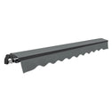 Zonnescherm / Luifel - 250 x 200 cm - Donkergrijs - Incl. Bevestigingsmaterialen