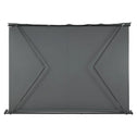 Zonnescherm / Luifel - 350 x 300 cm - Donkergrijs - Incl. Bevestigingsmaterialen