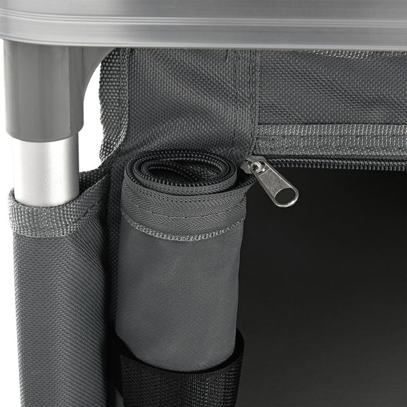 Compacte Inklapbare Campingkeuken Ruda - 97 x 50 x 78 cm - Grijs - Afbeelding 9