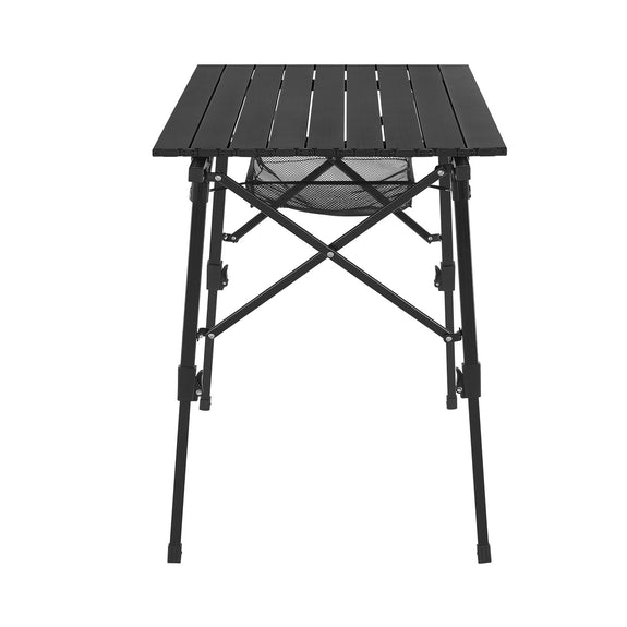 Opvouwbare Campingtafel Picco - Zwart - 90 x 52 x 68 cm - Afbeelding 5
