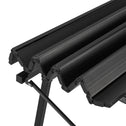 Opvouwbare Campingtafel Picco - Zwart - 90 x 52 x 68 cm