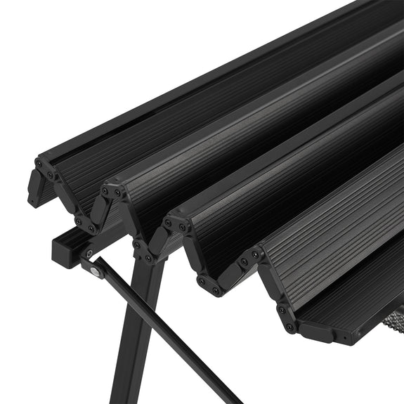 Opvouwbare Campingtafel Picco - Zwart - 90 x 52 x 68 cm - Afbeelding 10