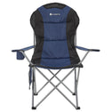 Inklapbare Campingstoel / Vouwstoel Lido - Blauw - Incl. Opbergtas