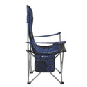 Inklapbare Campingstoel / Vouwstoel Lido - Blauw - Incl. Opbergtas