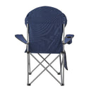 Inklapbare Campingstoel / Vouwstoel Lido - Blauw - Incl. Opbergtas