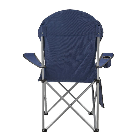 Inklapbare Campingstoel / Vouwstoel Lido - Blauw - Incl. Opbergtas - Afbeelding 4