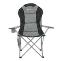 Inklapbare Campingstoel / Vouwstoel Lido - Grijs - Incl. Opbergtas