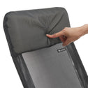 2 stuks Inklapbare Campingstoel / Vouwstoel Torri - Antraciet