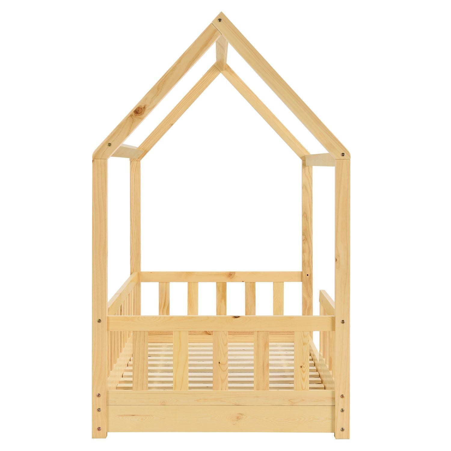 Kinderbed Marli - 90 x 200 cm - Houtkleur