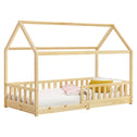 Kinderbed Marli - 90 x 200 cm - Houtkleur