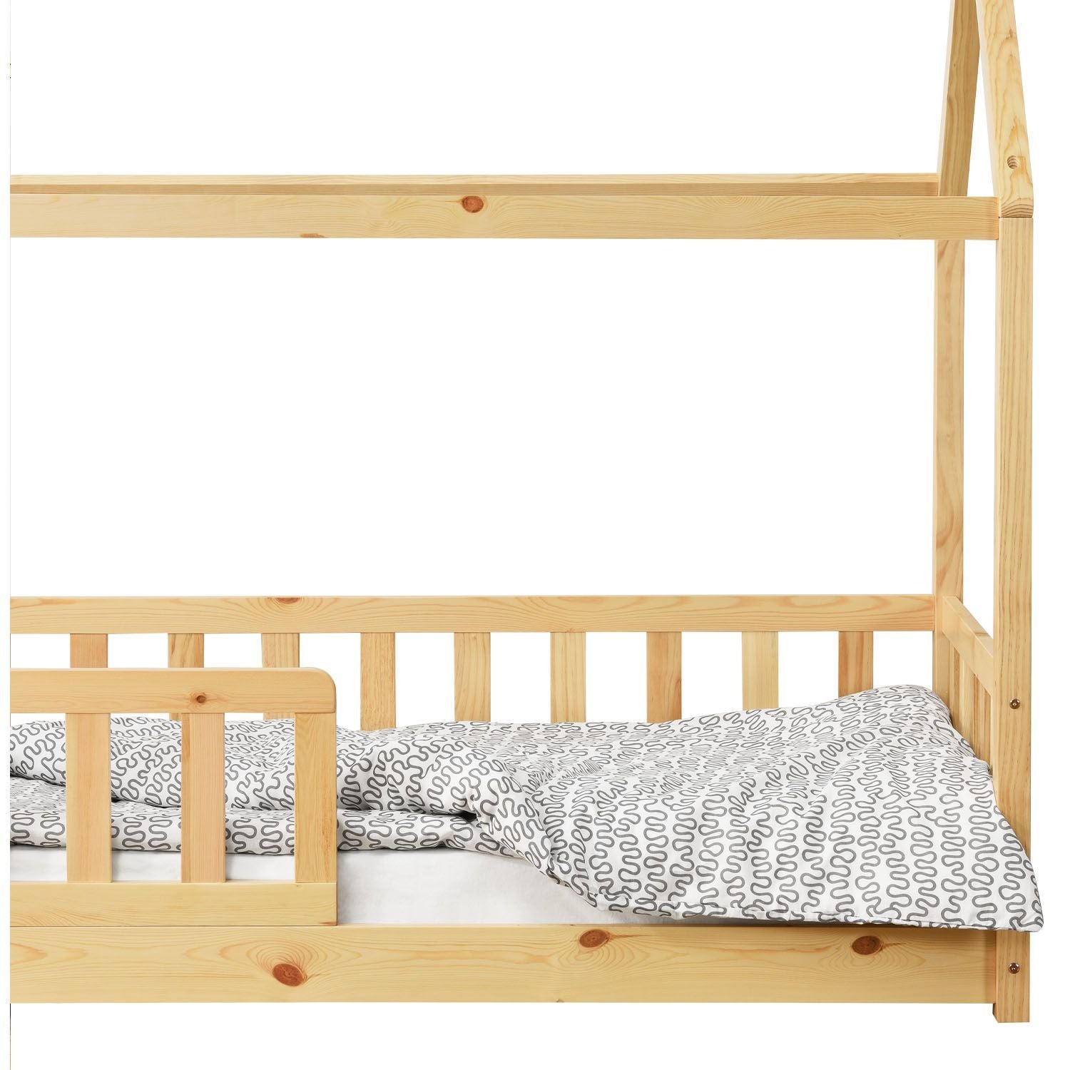 Kinderbed Marli - 90 x 200 cm - Houtkleur