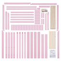 Kinderbed Marli - 90 x 200 cm - Roze