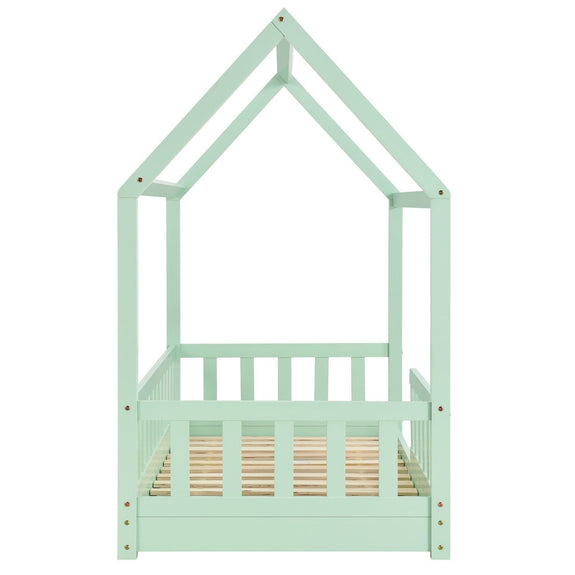 Kinderbed Marli - 90 x 200 cm - Mint - Afbeelding 5