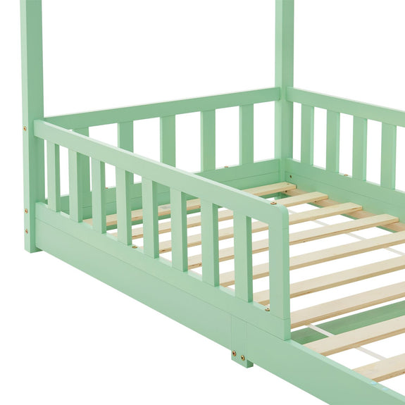 Kinderbed Marli - 90 x 200 cm - Mint - Afbeelding 8