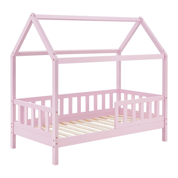 Kinderbed Marli - 90 x 200 cm - Roze - Incl. lades - Afbeelding 6