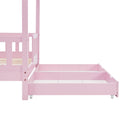 Kinderbed Marli - 90 x 200 cm - Roze - Incl. lades