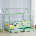 Kinderbed Marli - 90 x 200 cm - Mint - Incl. lades