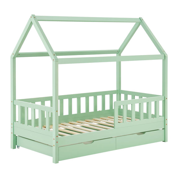 Kinderbed Marli - 90 x 200 cm - Mint - Incl. lades - Afbeelding 4