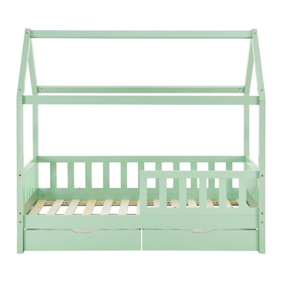 Kinderbed Marli - 90 x 200 cm - Mint - Incl. lades - Afbeelding 5