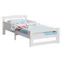 Jeugdbed / Kinderbed Arona - 90 x 200 cm - Wit