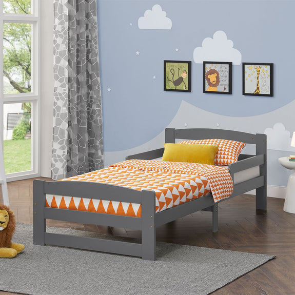 Jeugdbed / Kinderbed Arona - 90 x 200 cm - Grijs - Afbeelding 2