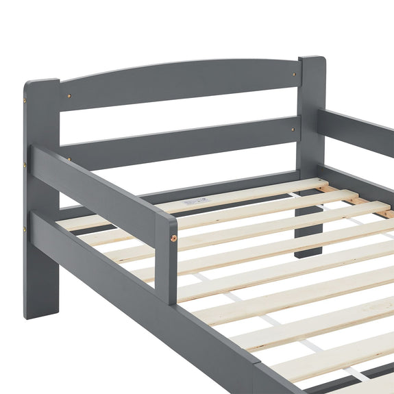 Jeugdbed / Kinderbed Arona - 90 x 200 cm - Grijs - Afbeelding 5
