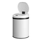 Automatische Prullenbak / Afvalemmer / Sensorprullenbak - 30 Liter - Wit - Rond