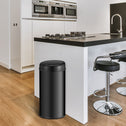 Automatische Prullenbak / Afvalemmer / Sensorprullenbak - 40 Liter - Zwart - Rond