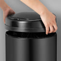 Automatische Prullenbak / Afvalemmer / Sensorprullenbak - 40 Liter - Zwart - Rond