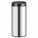 Automatische Prullenbak / Afvalemmer / Sensorprullenbak - 50 Liter - Zilver - Rond