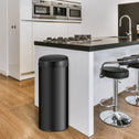 Automatische Prullenbak / Afvalemmer / Sensorprullenbak - 50 Liter - Zwart - Rond