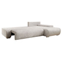 Sofa Iseo - Rechts - Met slaapfunctie - Beige