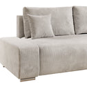 Sofa Iseo - Rechts - Met slaapfunctie - Beige