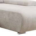 Sofa Iseo - Rechts - Met slaapfunctie - Beige