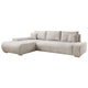 Hoekbank / Zitbank / Slaapbank Iseo - L-Vorm - 260 x 180 x 81 cm - Beige - Incl. Kussens