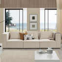Modulaire Bank / Zitbank Domas M - Beige - Corduroy bekleding