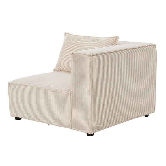 Modulaire Bank / Zitbank Domas M - Beige - Corduroy bekleding - Afbeelding 5