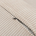 Modulaire Bank / Hoekbank Domas XL - Beige - Corduroy bekleding