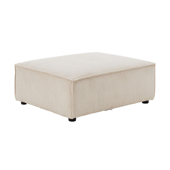Modulaire Bank / Hoekbank Domas XL - Beige - Corduroy bekleding - Afbeelding 9