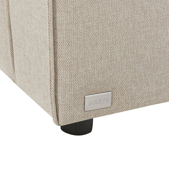 Modulaire Bank / Zitbank Domas S - Beige - Stoffen bekleding - Afbeelding 11