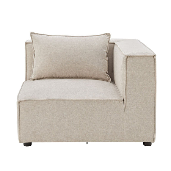 Modulaire Bank / Zitbank Domas S - Beige - Stoffen bekleding - Afbeelding 4