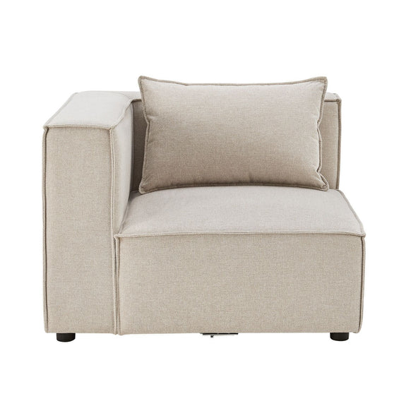 Modulaire Bank / Zitbank Domas S - Beige - Stoffen bekleding - Afbeelding 6